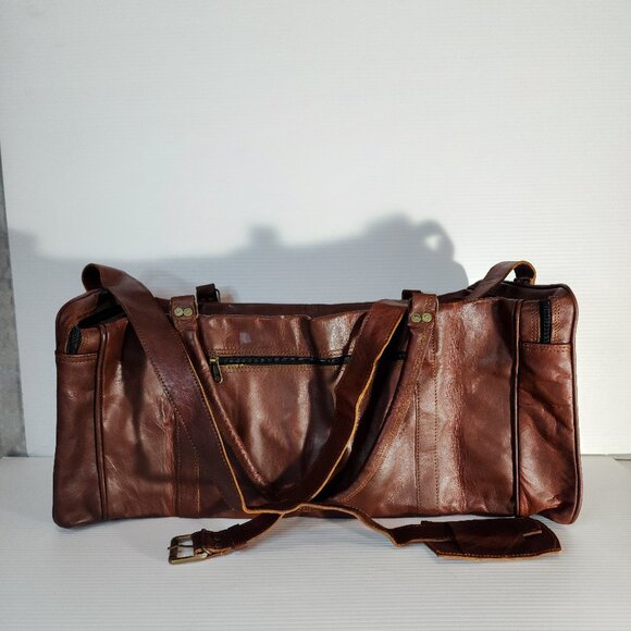 Leather Duffle Bag